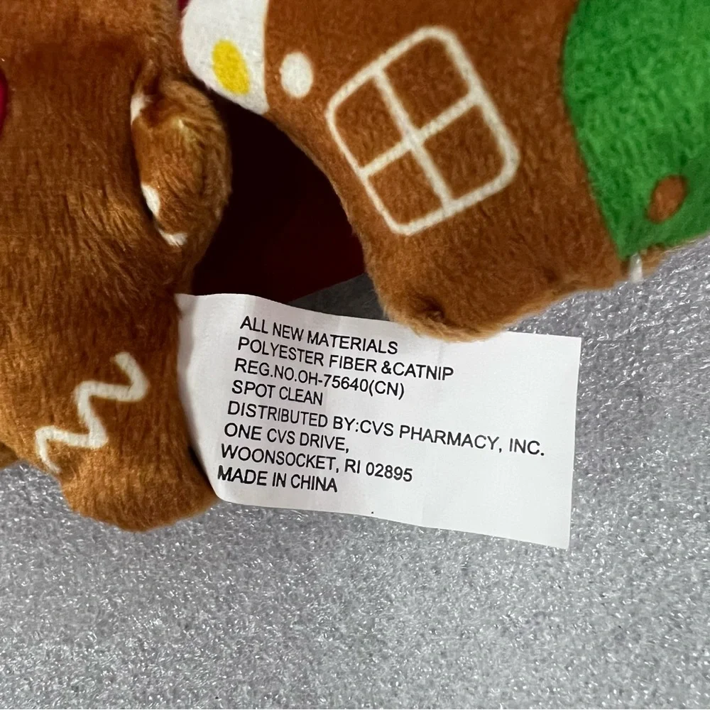 Gingerbread Cat Plush Toy 3 Pack Set For Christmas PET Central